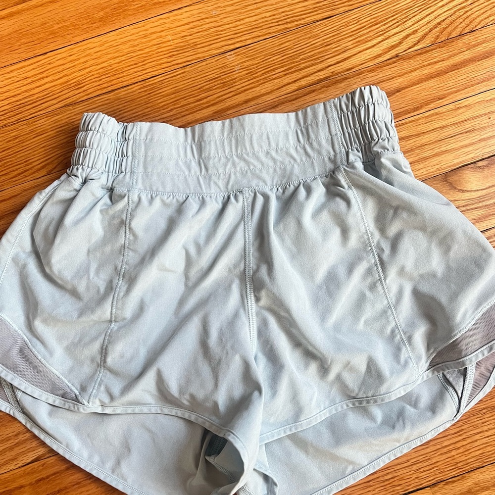 Lululemon Athletica Blue Athletic Shorts Lightweight Moisture-Wicking